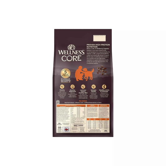 Wellness Core Adult Grain Free Original Turkey and Chicken Dog Food