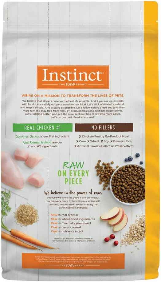 Instinct Be Natural Chicken & Brown Rice Dry Dog (4.5lb)