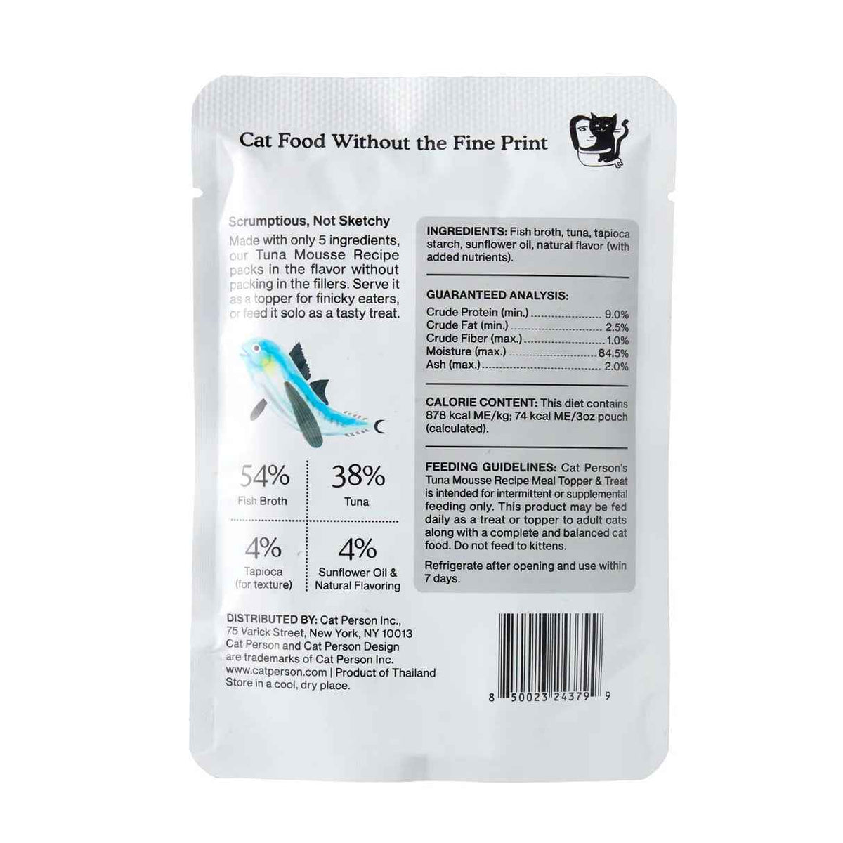 Cat Person Cat Mousse Tuna 3oz Pouch