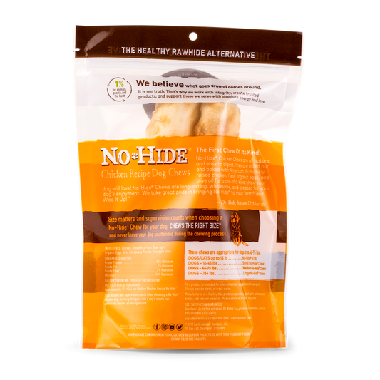 Earth Animal No Hide Medium Chicken Dog Rolls (2pk) (4.2oz)