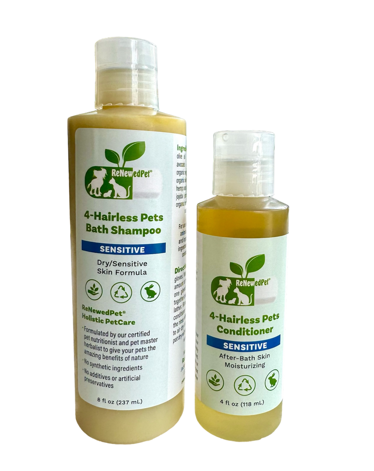 Gentle Sensitive Pet Shampoo for Hairless Pets – Creature Comforts