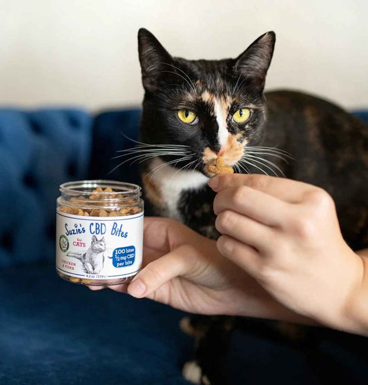 Suzie's CBD Bites For Cats, 2.5mg (4.2oz)