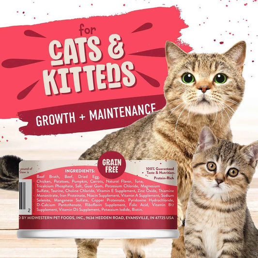 Earthborn Grain Free All Life Stages RanchHouse Stew Wet Cat Food (5.5oz)