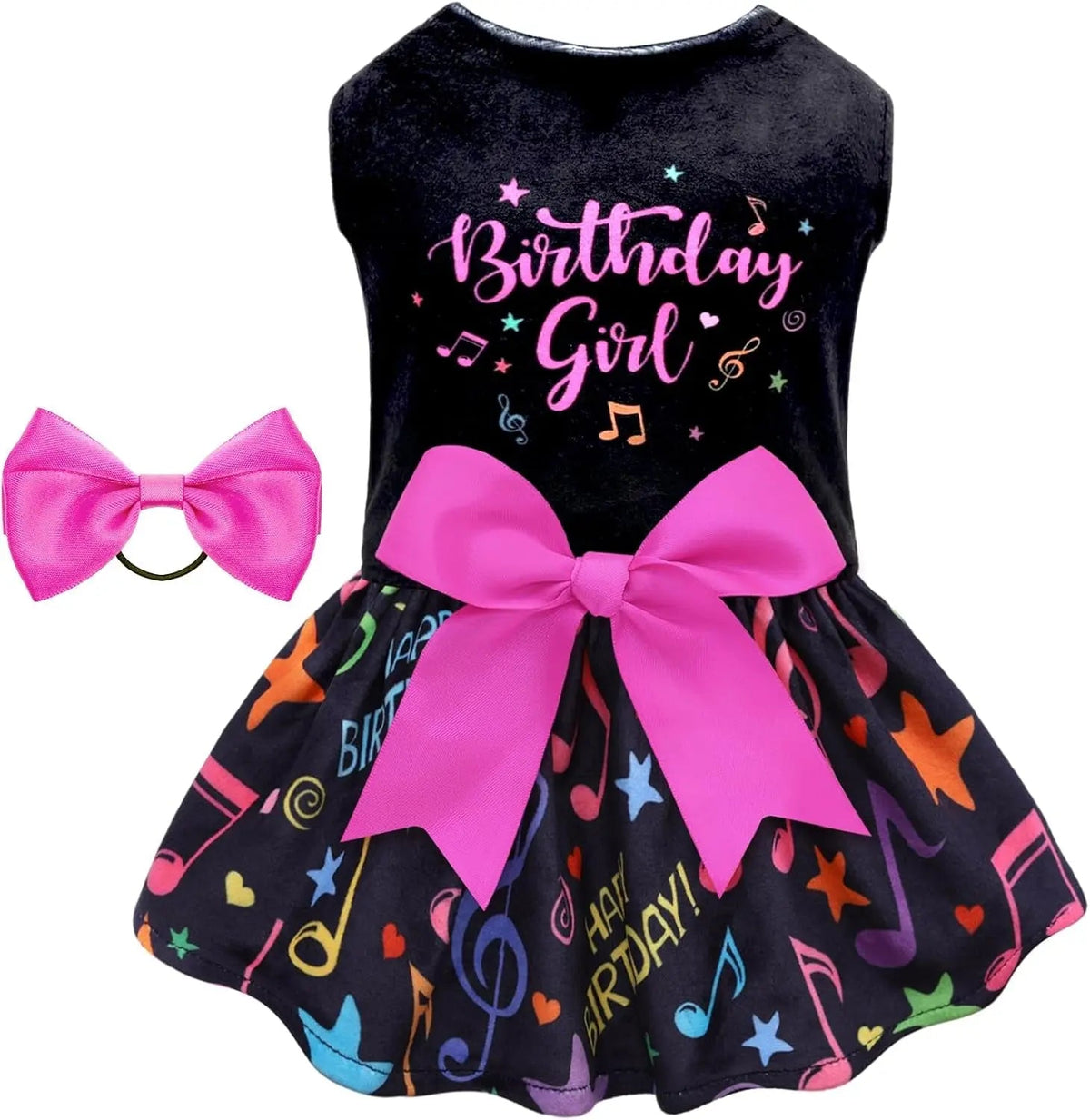 Velvet Dog Birthday and Holiday Dress For Small Dogs Puppy Holiday Skirt XXS–L