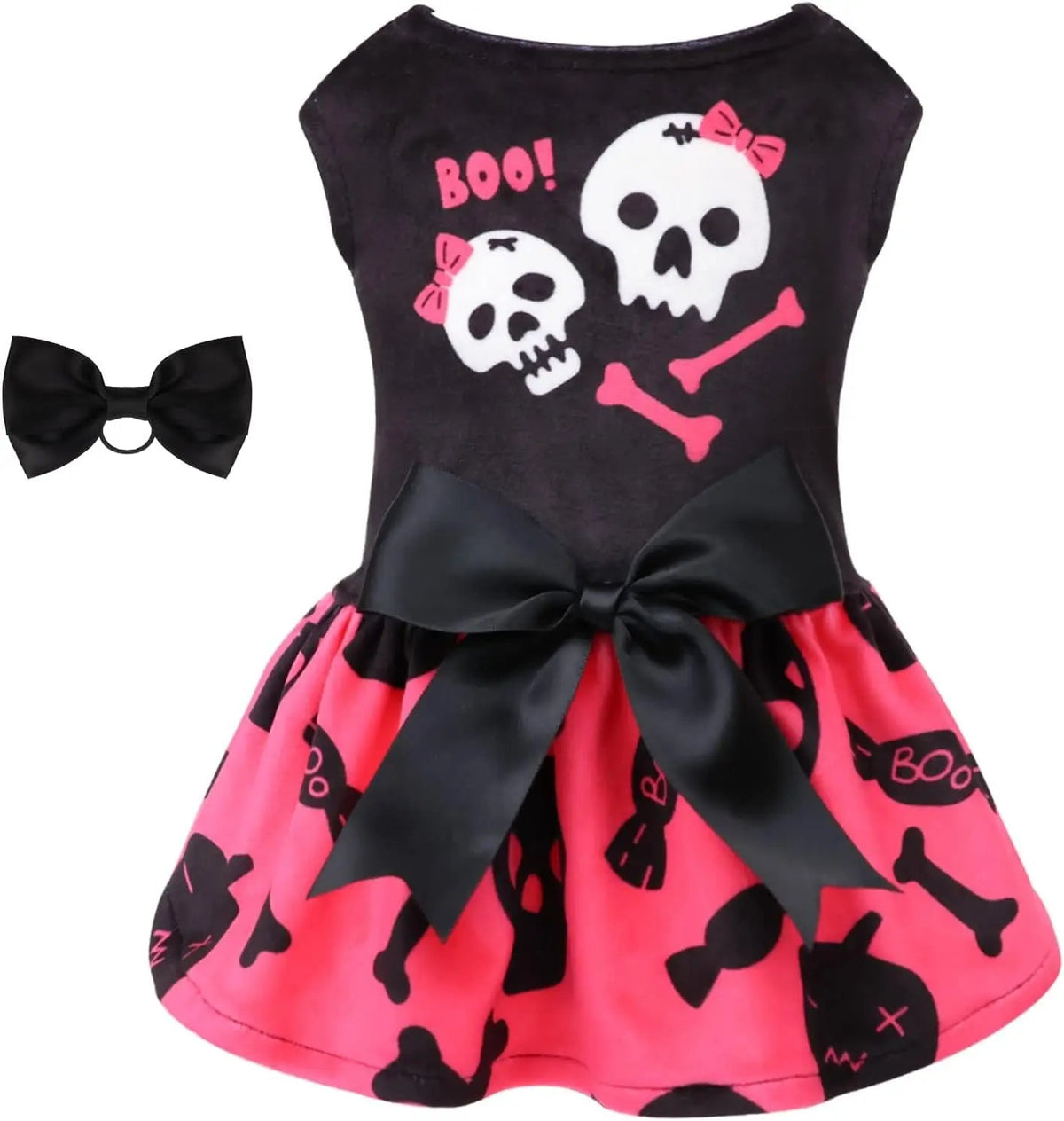 Velvet Dog Birthday and Holiday Dress For Small Dogs Puppy Holiday Skirt XXS–L