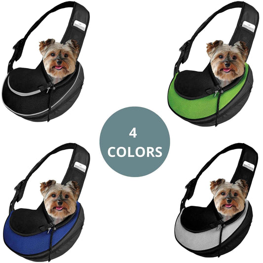 Expandable Sling Bag Pet Carrier - Your Ultimate Hands-Free Solution for Small Dogs, Cats, and Puppies