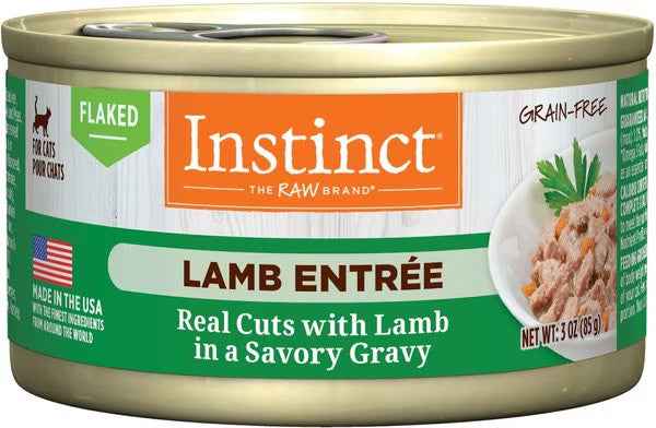 Instinct Flaked Lamb Wet Cat Food (3oz)