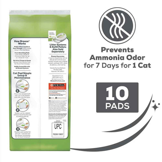 Tidy Cats Breeze Pads (10 Count)