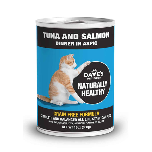 Dave's Cat Food Naturally Healthy Grain Free Tuna & Salmon