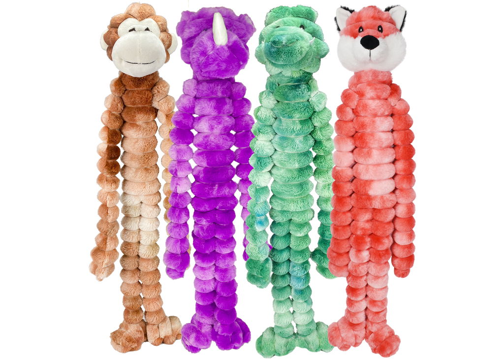 Multipet Crimpy Palz - Assorted Animals 20"