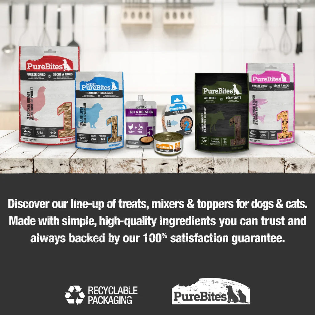 Pure Bites Beef Freeze Dried Dog Treats
