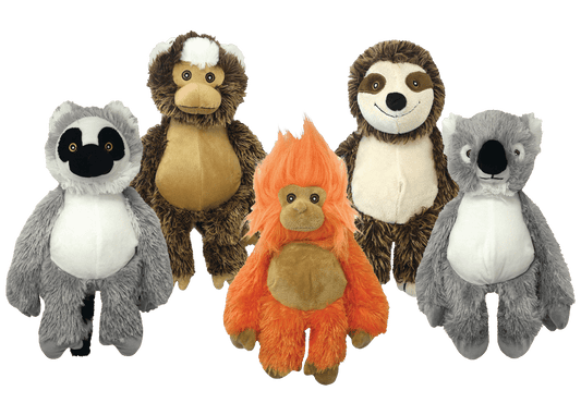 Multipet Bark Buddy Animals - Assorted Animals 10"