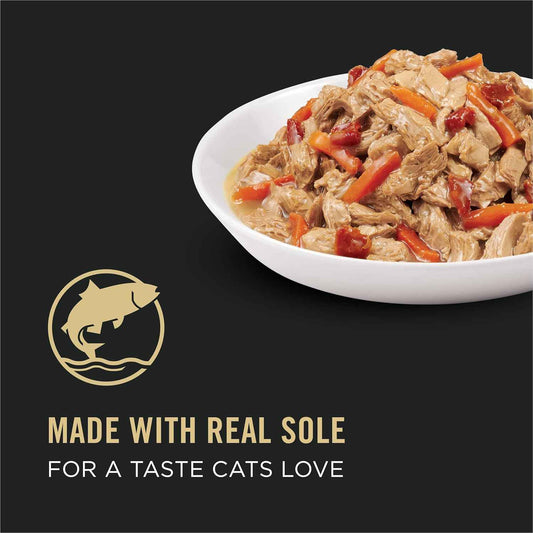 Pro Plan Complete Essentials Sole & Vegetables Entrée In Sauce Wet Cat Food (3oz)