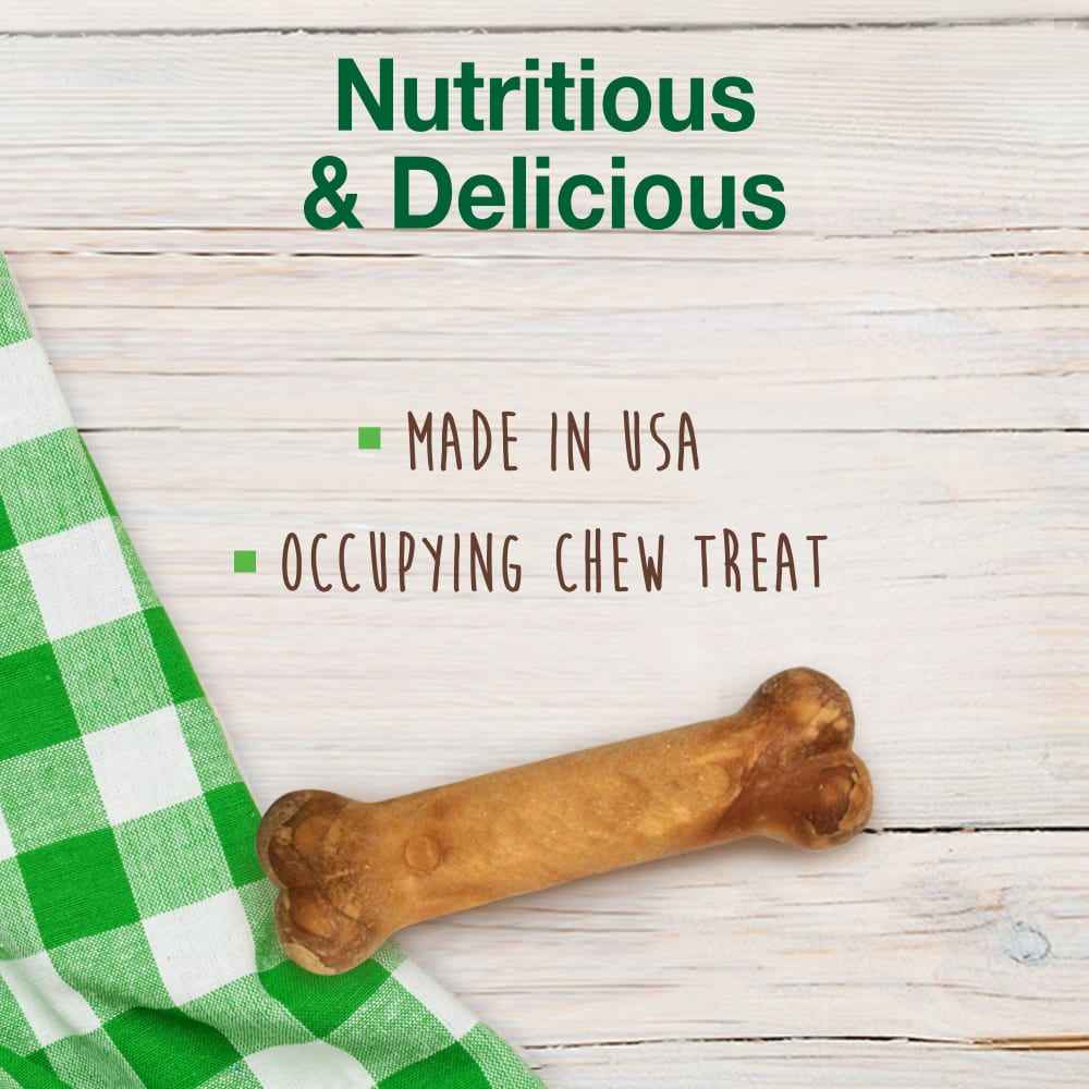 Nylabone Healthy Edibles Bacon Bone Chew Treats (6.2oz)