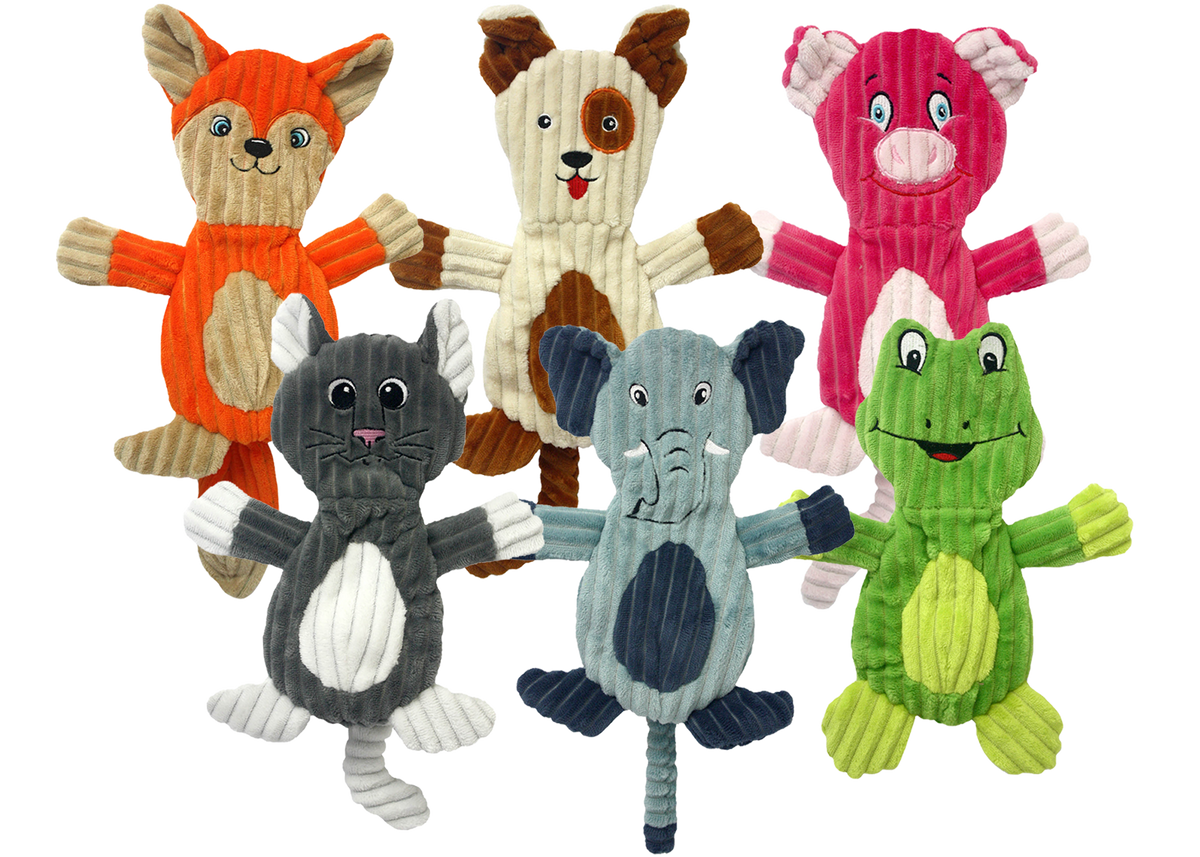 Multipet Flapjacks - Assorted Animals 12"