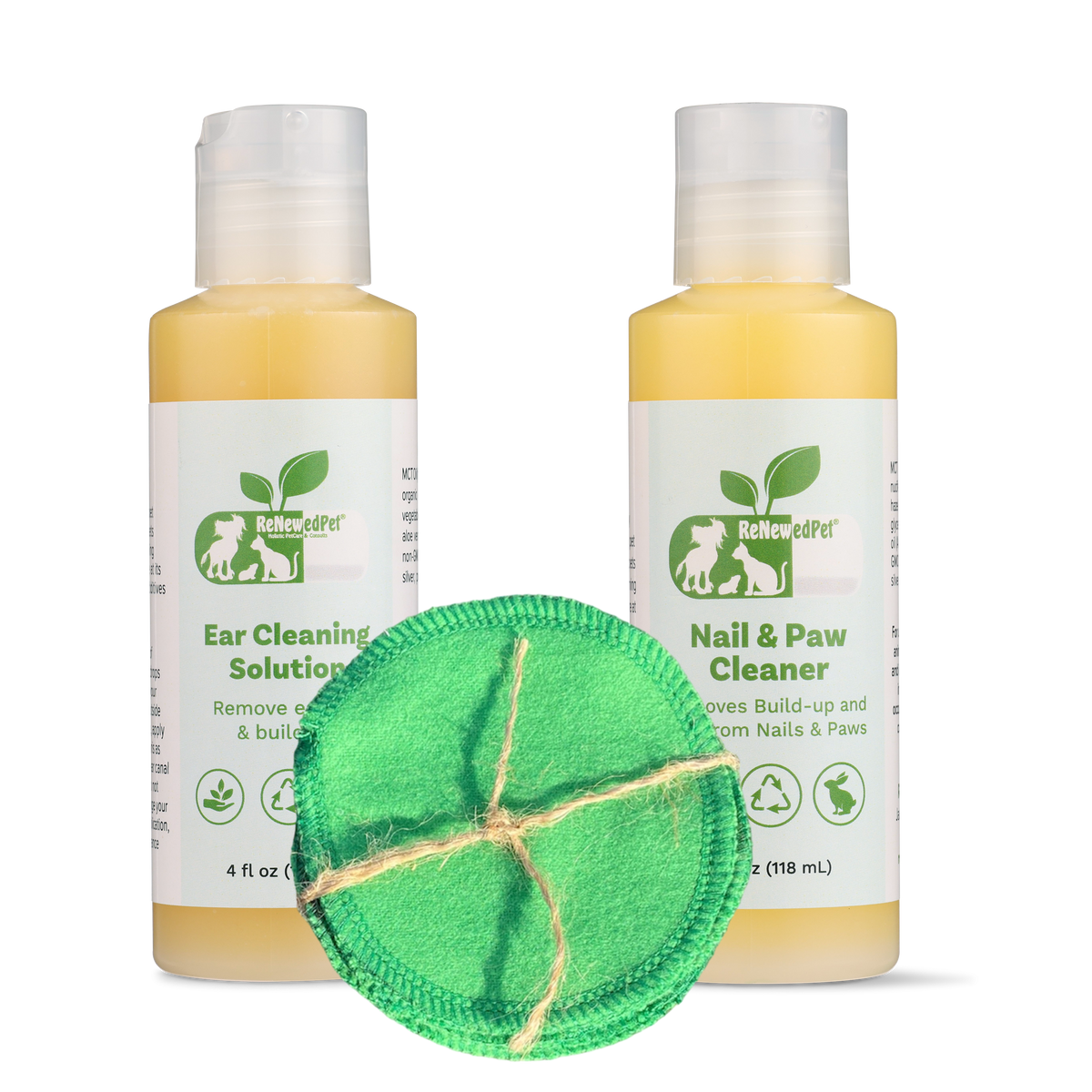 Natural Pet Ear and Nail Cleaner Kit - Gentle, Effective Grooming Solutions - Creature Comforts