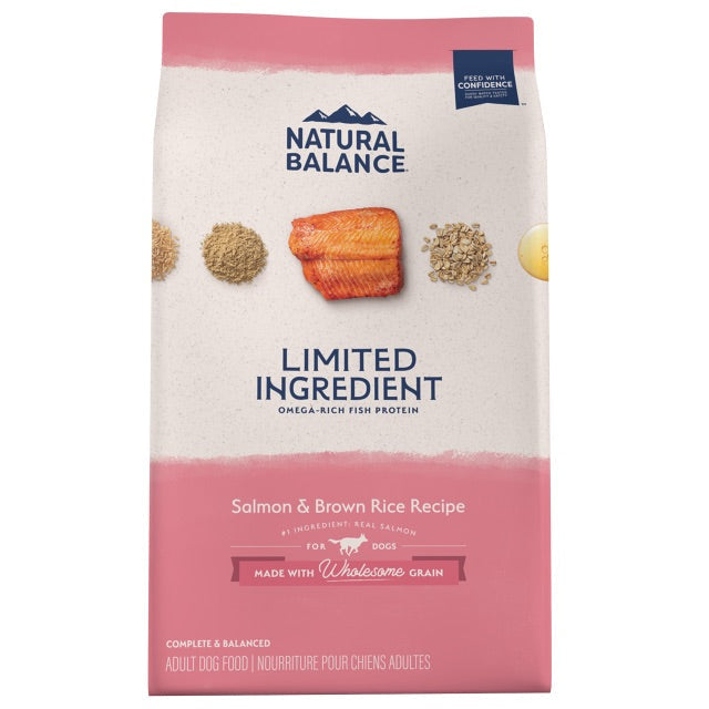 Natural Balance Limited Ingredient Salmon & Brown Rice Dry Dog Food