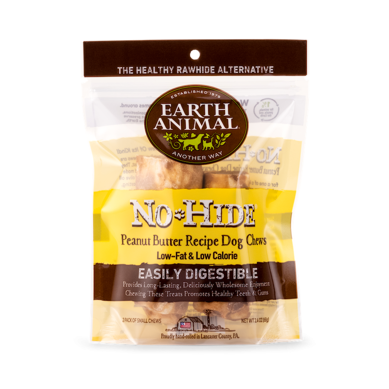 Earth Animal No Hide Peanut Butter Small Dog Treats (2pk) (2.4oz)