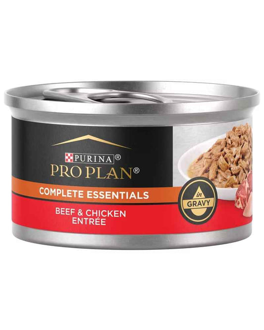 Pro Plan Complete Essentials Beef & Chicken in Gravy Wet Cat Food (3oz)
