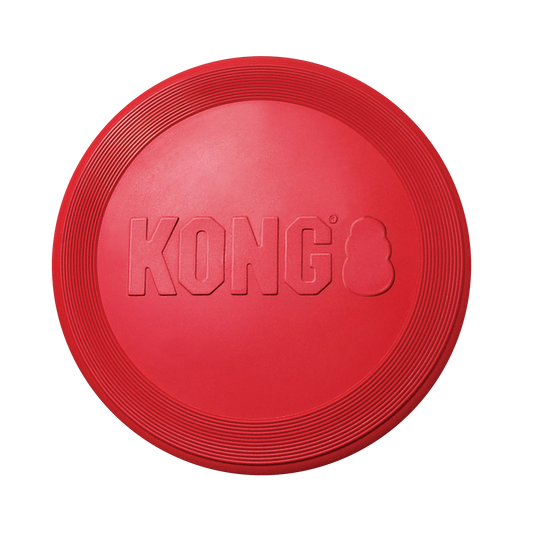 Kong Red Rubber Flyer