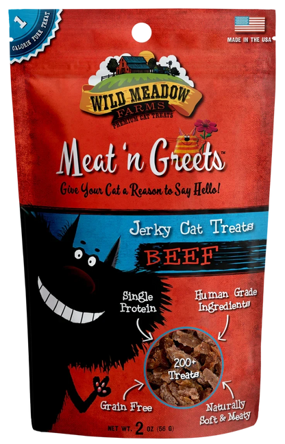 Wild Meadow Farms Meat 'N Greets Beef (2oz)