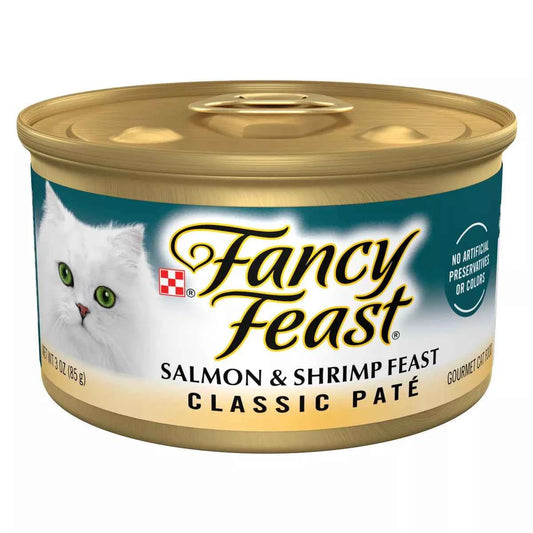 Fancy Feast Classic Pate Salmon & Shrimp (3oz)