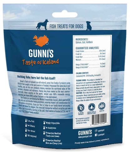Gunni's Salmon Wafers Dog Treats (5oz)