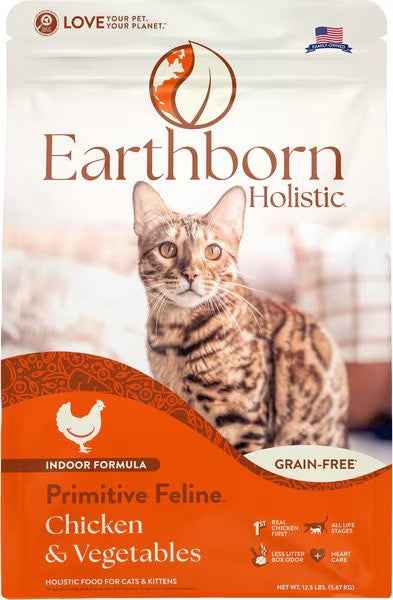 Earthborn Grain Free Primitive Feline Dry Cat Food