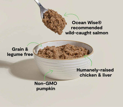 Open Farm Grain Free Chicken & Salmon Pate For Cats (2.8oz)