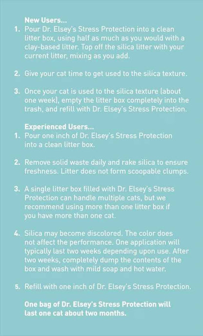 Dr Elsey's Stress Protection Crystal Cat Litter (7.5lb)