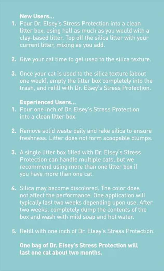 Dr Elsey's Stress Protection Crystal Cat Litter (7.5lb)