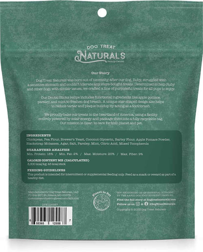 Dog Treat Naturals Chickpea & Mint Dental Sticks Dog Treats (10oz)