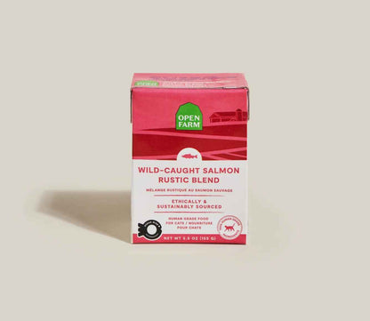 Open Farm Grain Free Wild-Caught Salmon Rustic Blend Wet Cat Food (5.5oz)