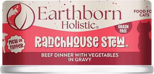 Earthborn Grain Free All Life Stages RanchHouse Stew Wet Cat Food (5.5oz)