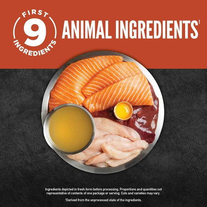 Orijen Grain Free Chunks & Shreds, Salmon & Chicken Wet Cat Food (3oz)