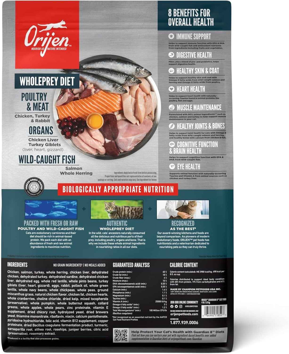 Orijen Guardian 8 Dry Cat Food