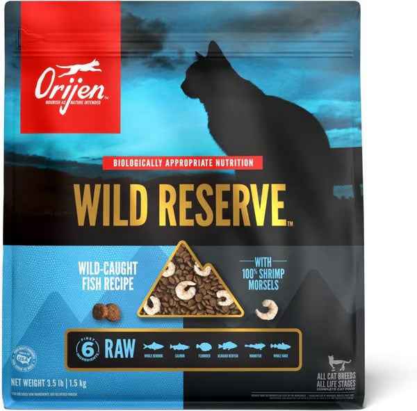 Orijen Grain Free Wild Reserve Fish Recipe Dry Cat Food