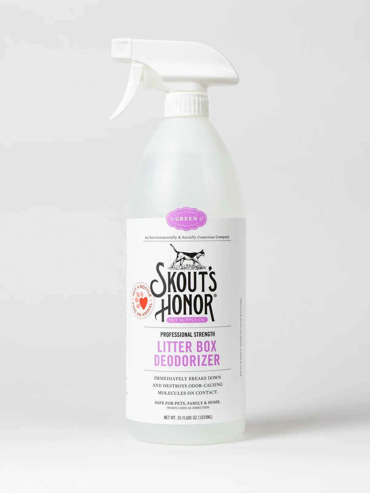 Skout's Honor Cat Litter Box Deodorizer (35oz)