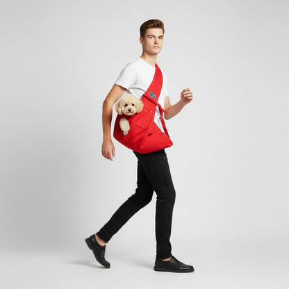 Hands-Free Crossbody Pet Sling Carrier for Ultimate Comfort & Convenience