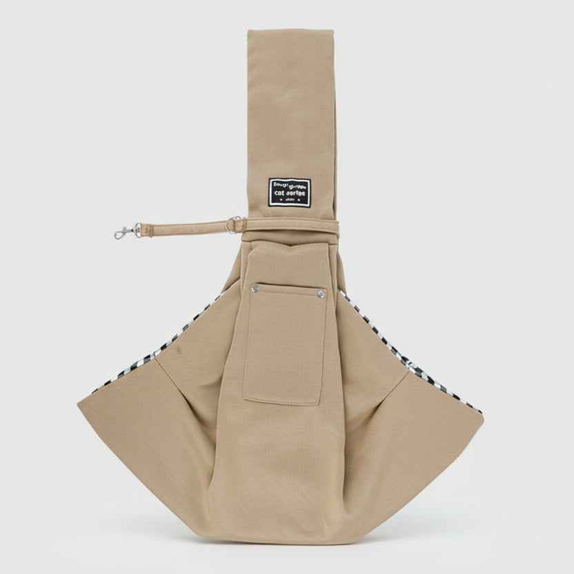 Hands-Free Crossbody Pet Sling Carrier for Ultimate Comfort & Convenience