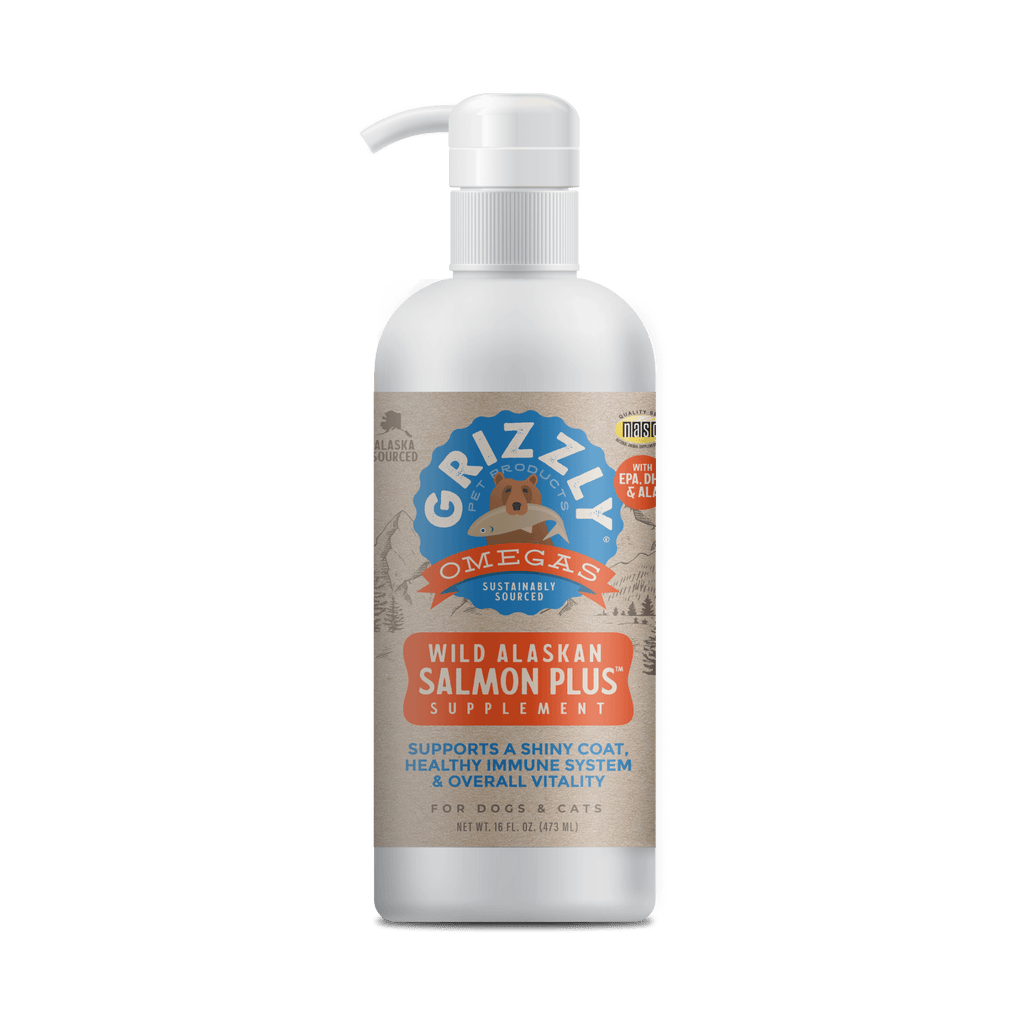 Grizzly Salmon Oil Plus For Dogs (16oz)