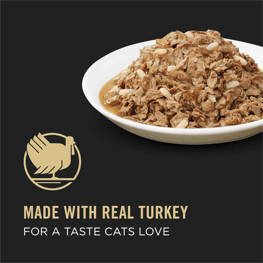 Pro Plan Complete Essentials Turkey & Rice Entrée In Gravy Wet Cat Food (3oz)
