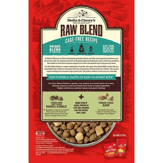 Stella & Chewy’s Raw Blend Cage Free Recipe Dog Food