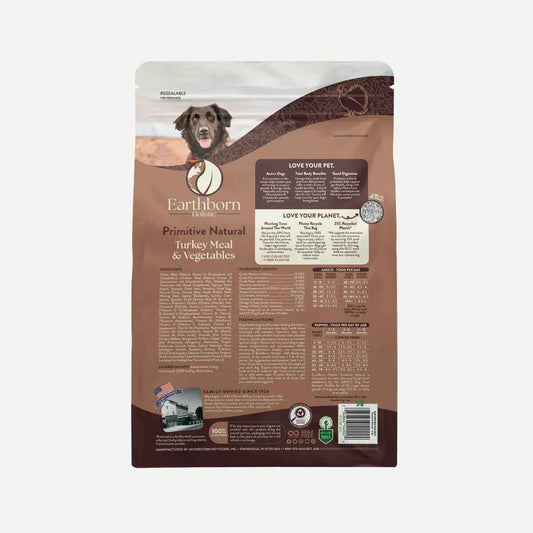 Earthborn Grain Free All Life Stages Primitive Natural Dry Dog Food