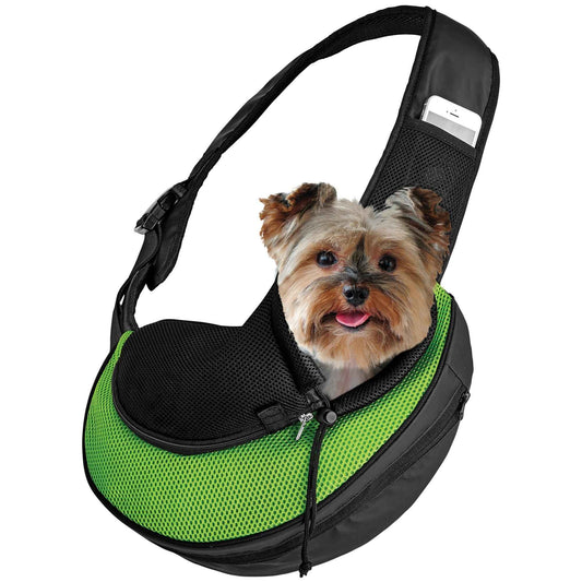 Expandable Sling Bag Pet Carrier - Your Ultimate Hands-Free Solution for Small Dogs, Cats, and Puppies