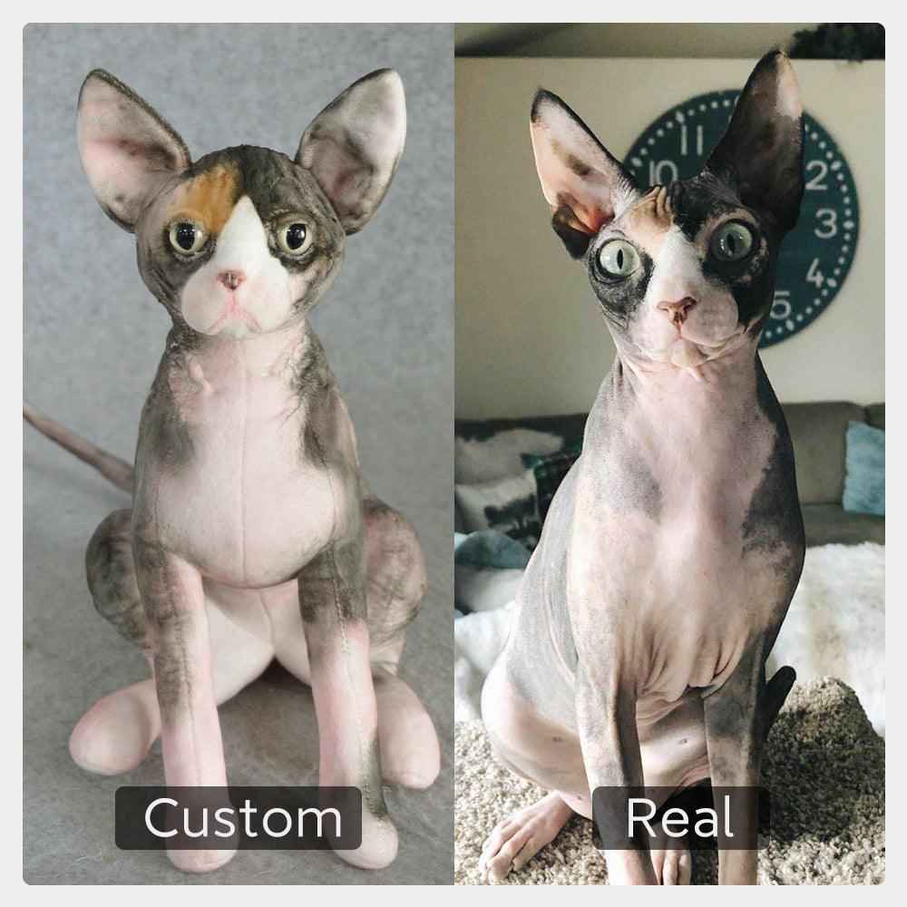 Custom Pet Plush Keepsake - Cherish Memories with a Personalized Touch - Creature Comforts