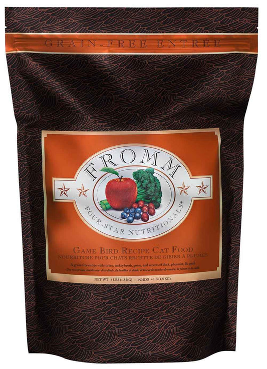 Fromm 4 Star Adult Grain-Free Game Bird Dry Cat Food
