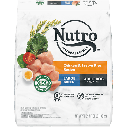 Nutro Natural Choice Large Breed Adult Chicken Dry Dog Food (30lb)