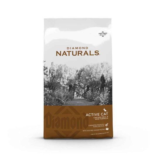 Diamond Naturals Active Cat Chicken & Rice Dry Cat Food