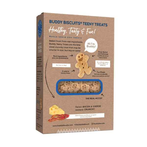 Buddy Biscuits Crunchy Teeny Treats Bacon and Cheese (8oz)